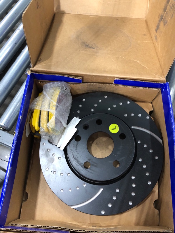 Photo 1 of 2 Sets of Precision Brake Rotors EBC Brakes 