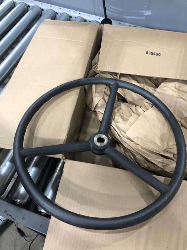 Photo 2 of Complete Tractor Steering Wheel 1204-4907 Compatible with/Replacement for Massey Ferguson 20D Indust/Const, 230, 240, 250, 30E Indust/Const 1673006M1 1691798M1 1691798M2 3774839M91