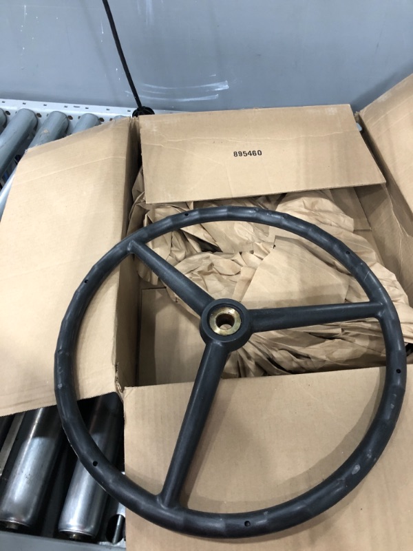 Photo 3 of Complete Tractor Steering Wheel 1204-4907 Compatible with/Replacement for Massey Ferguson 20D Indust/Const, 230, 240, 250, 30E Indust/Const 1673006M1 1691798M1 1691798M2 3774839M91