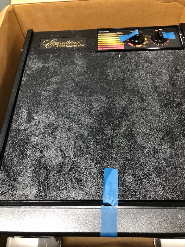 Photo 1 of Excalibur 9-Tray Food Dehydrator with 26 Hour Timer and 4 ParaFlexx Dehydrator Sheets