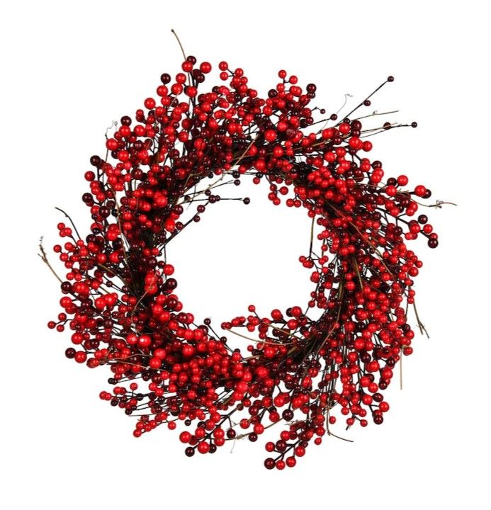 Photo 1 of Christmas Wreath Berry Wreath Winter Wreath Winter Wreath