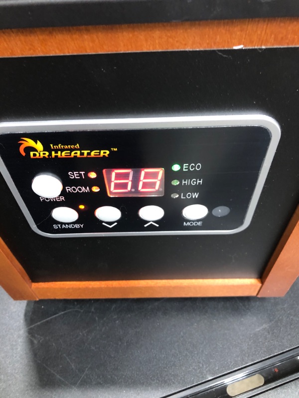 Photo 4 of *** TESTED***Dr Infrared Heater Portable Space Heater, 1500-Watt Original Cherry