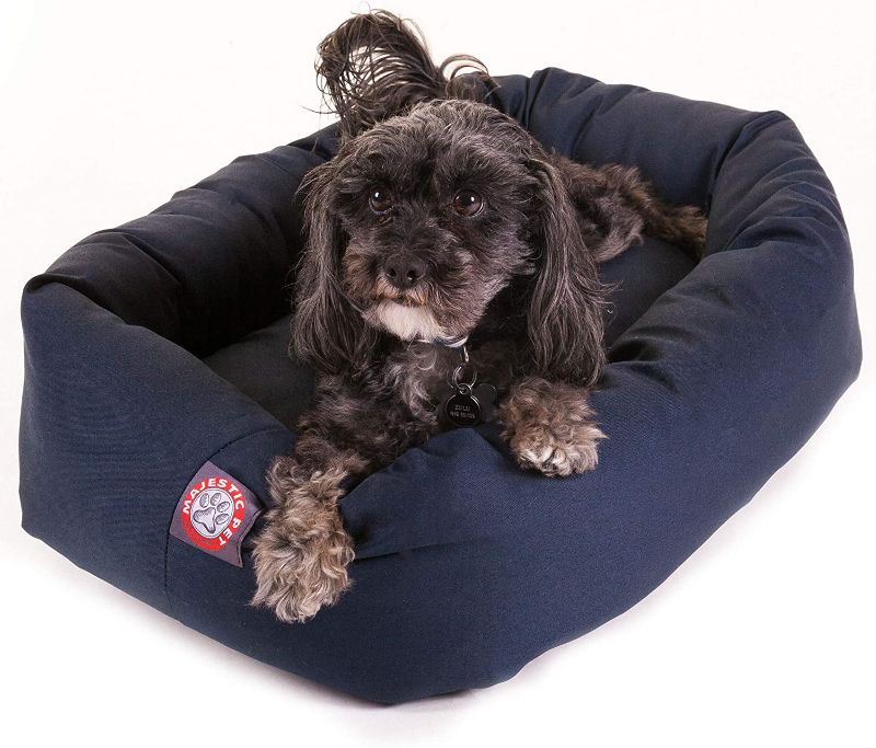 Photo 1 of 24 inch Blue Bagel Dog Bed By Majestic Pet Products
