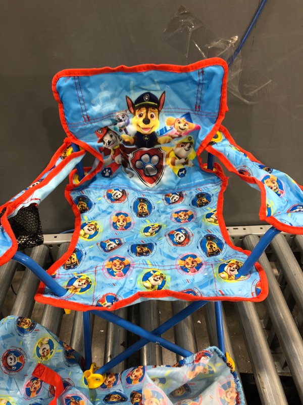 Photo 3 of Paw Patrol Kids Camping Chair, Camp Fold N Go Chair with Carry Bag