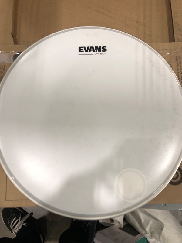 Photo 2 of Evans UV EQ4 Bass Drumhead, 16-inch 16 Inch Tom Head