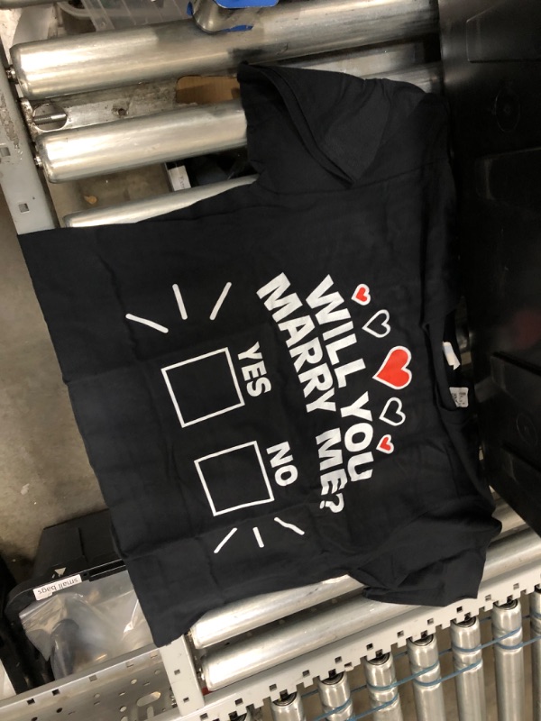 Photo 1 of will you marry me tee mens L 