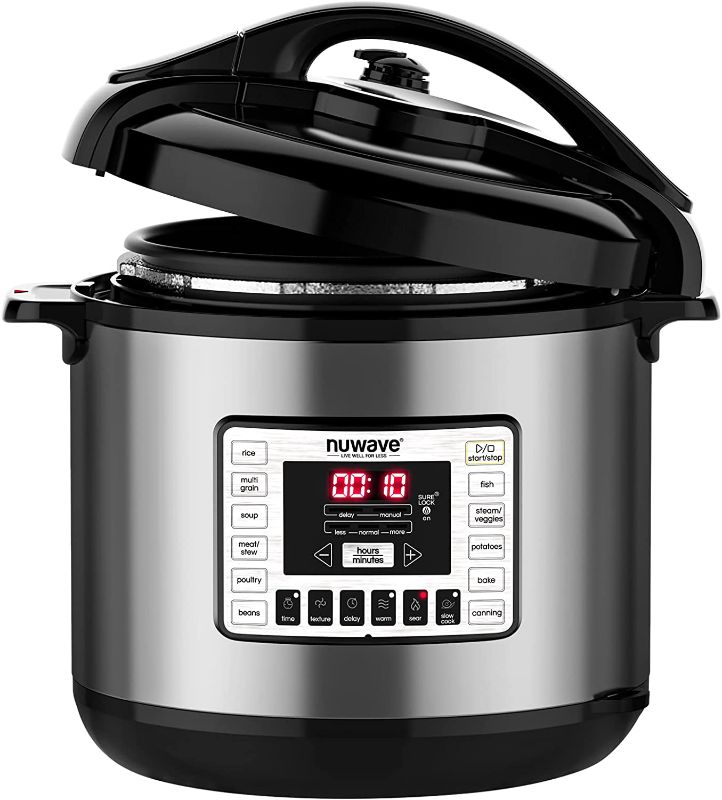 Photo 1 of Nuwave Nutri-Pot Digital Pressure Cooker 8-quart Inner Pot, Rack & Sure-Lock Technology
