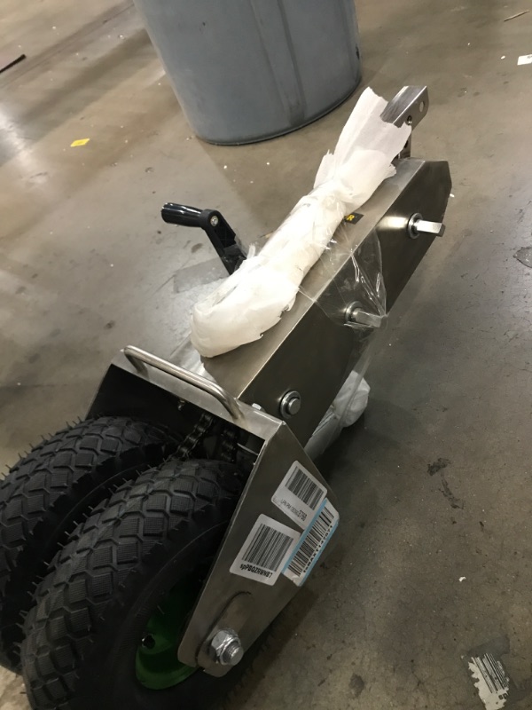 Photo 4 of VEVOR Manual Trailer Dolly, 10000 LBS Towing Capacity Trailer Mover Valet with 2-5/16 in Ball & 10.63" Wheels, Adjustable Height Heavy-Duty Jack Tug for Car, RV, Boat, and Travel Trailers