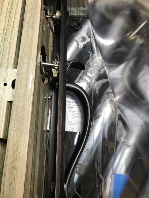 Photo 3 of ***PARTS ONLY*** Prestige Bighorn Single Cylinder Venetian Bronze Door Handleset with Carnaby Door Knob Featuring SmartKey Security
