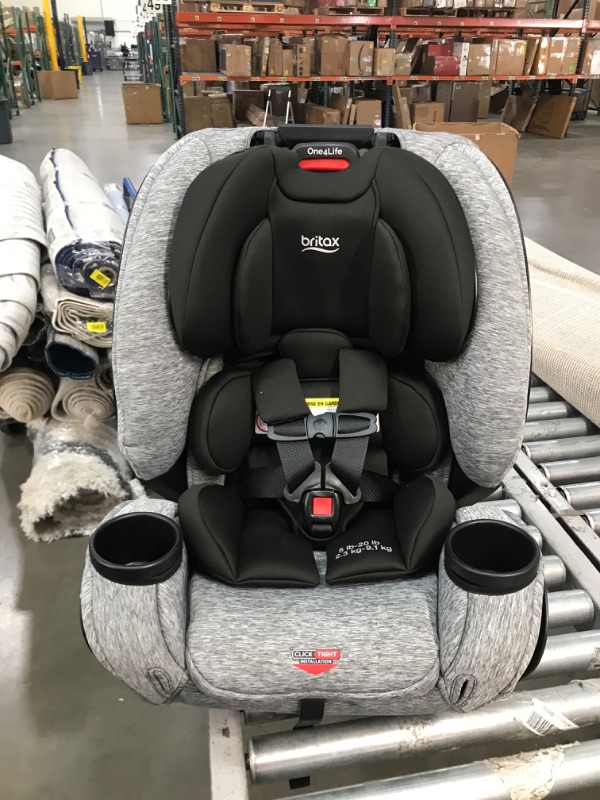 Photo 2 of Britax One4Life ClickTight All-in-One Car Seat, Spark Spark [New Version]