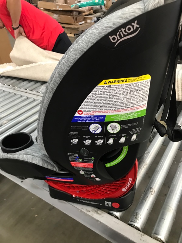 Photo 3 of Britax One4Life ClickTight All-in-One Car Seat, Spark Spark [New Version]