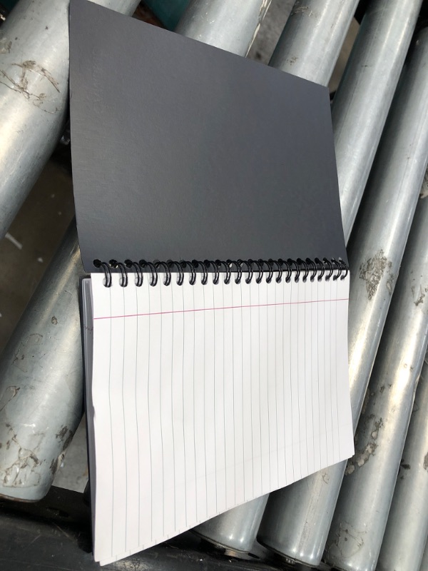 Photo 2 of Cambridge Business Notebook, Legal Ruled, 5" x 8", Small, Wirebound, 80 Sheets, Black (06074)