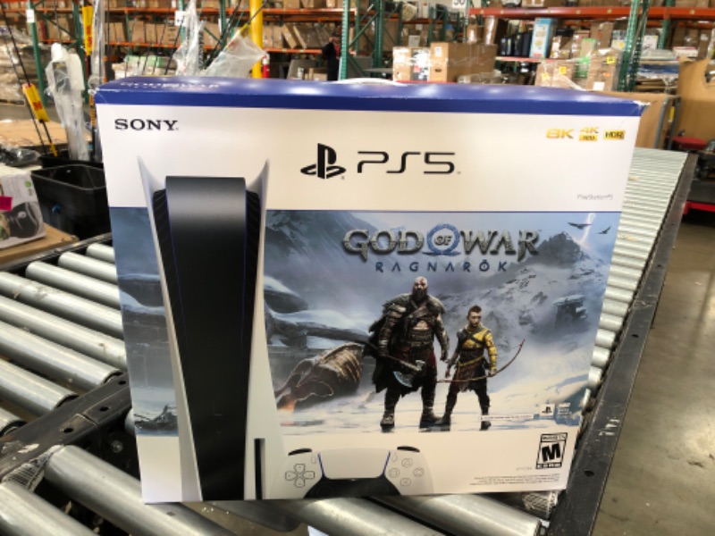 Photo 2 of **TESTED!! PS5 Console – God of War Ragnarök Bundle
