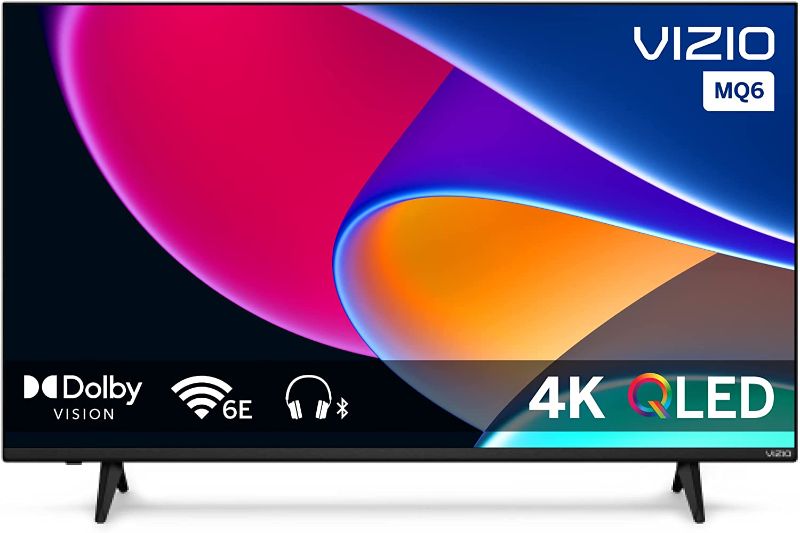 Photo 1 of VIZIO 43-inch MQ6 Series 4K QLED HDR Smart TV w/Dolby Vision, WiFi 6E, Bluetooth Headphone Capable, AMD FreeSync & Alexa Compatibility, M43Q6M-K04, 2023 Model
