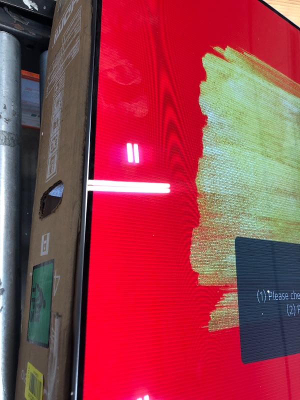 Photo 2 of ****LINE ON SCREEN***LG C2 Series 42-Inch Class OLED evo Gallery Edition Smart TV OLED42C2PUA, 2022 - AI-Powered 4K TV, Alexa Built-in

