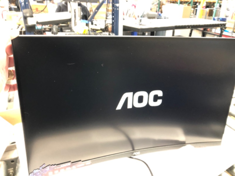 Photo 2 of AOC C27G2 27-inch Curved Full HD 1920 x 1080 LED 165Hz 1ms Gaming Monitor 