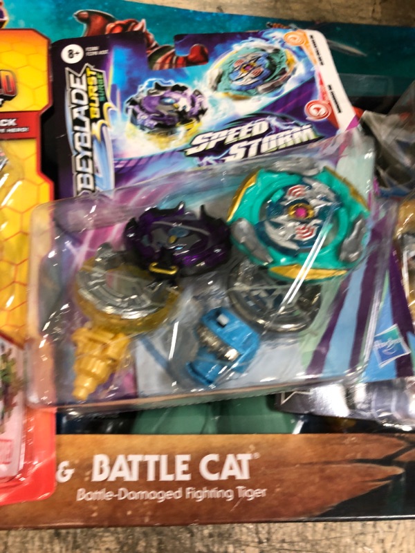 Photo 2 of Beyblade Burst Surge Speedstorm Glide Dullahan D6 and Minoboros M6 Dual Pack