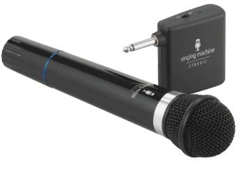 Photo 1 of Singing Machine - Wireless Unidirectional Dynamic Microphone
