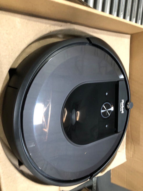 Photo 5 of iRobot Roomba i7+ (7550) Robot Vacuum with Automatic Dirt Disposal - Empties Itself for up to 60 days, Wi-Fi Connected, Smart Mapping, Works with Alexa, Ideal for Pet Hair, Carpets, Hard Floors, Black
