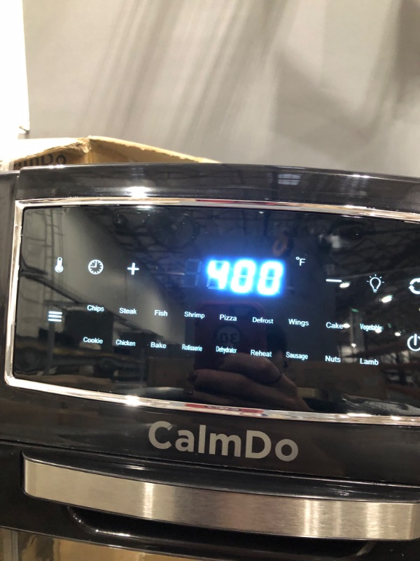 Photo 4 of Calmdo 12.7 Quart Air Fryer Toaster Oven
