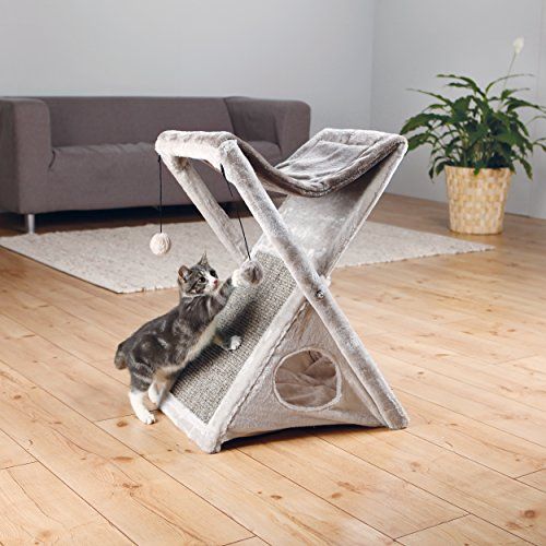 Photo 1 of 44771 Miguel Fold and Store Cat Tower, Light Gray & Gray
