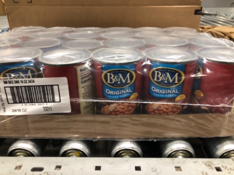 Photo 1 of 16 oz (pack of 24) B&M Baked Beans, Original Flavor, 
