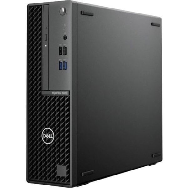 Photo 1 of Dell OptiPlex 3000 3080 6C7T3 Desktop Computer - Intel Core I3-10100 3.6GHz - 4GB RAM - 500GB HDD - Intel UHD Graphics 630 - Windows 10 Pro - Small Fo
