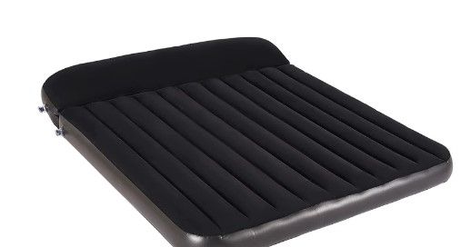 Photo 1 of Avenli King Air Mattress Inflatable Bed,Flocking Blow Up Airbed with Build-in Pillow
