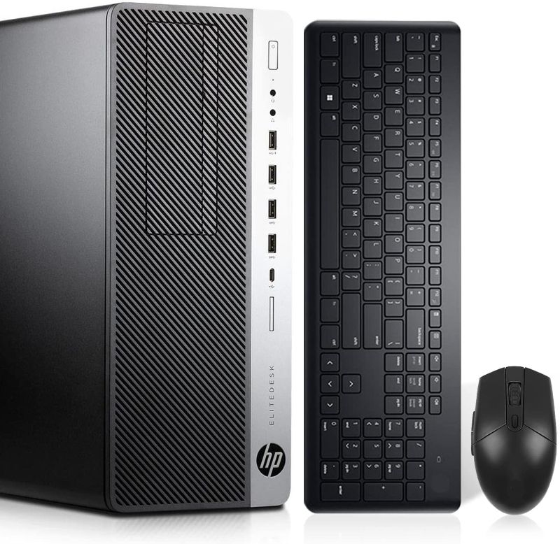 Photo 1 of HP Elitedesk 800 G3 SFF Desktop PC,Refurbished Desktop i7,Win 10 Business Computers,16G DDR4,512GB NVMe M.2 SSD,DVDRW,DP,HDMI,Built-in AX210 Wi-Fi 6 BT,Wireless Keyboard and Mouse (Renewed)
