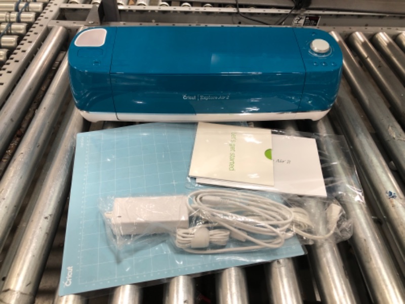 Photo 1 of Cricut Explore Air 2 - A DIY Cutting Machine for all Crafts, Create Customized Cards, Home Decor & More, Bluetooth Connectivity, Compatible with iOS, Android, Windows & Mac
