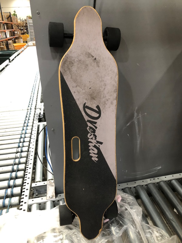 Photo 5 of ***PARTS ONLY*** DresKar Electric Skateboard 900W Dual Brushless Motor 25MPH Top Speed 3 Speed Adjustment 12.5 Miles Range Electric Longboard with Wireless Remote Control 7 Layer Maple Deck Max Load 286Lbs
