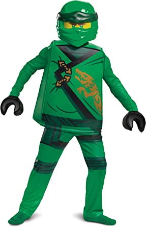 Photo 1 of Lloyd Costume for Kids, Deluxe Lego Ninjago Legacy Themed Children's Character Outfit
