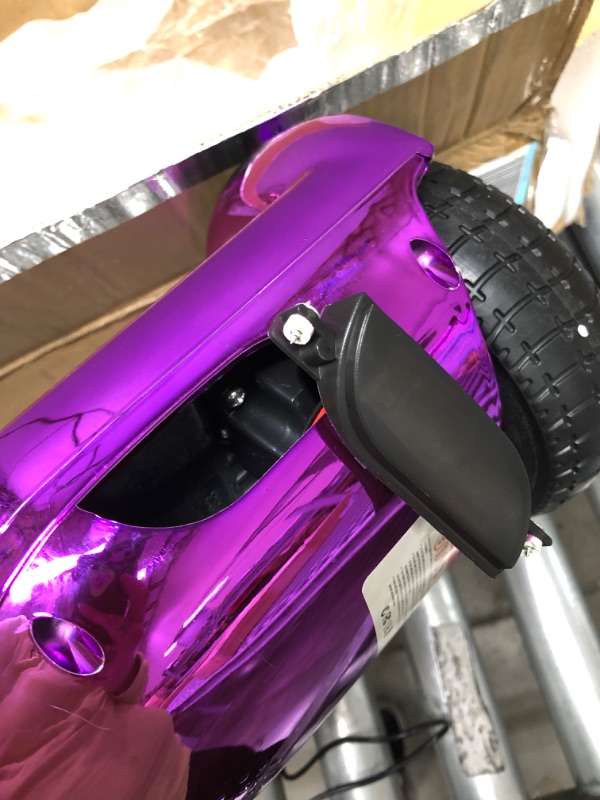 Photo 3 of **nonfunctional**parts only**missing parts to power cord**

TPS Power Sports Electric Hoverboard Self Balancing Scooter for Kids and Adults Hover Board with 6.5" Wheels Built-in Bluetooth Speaker Bright LED Lights