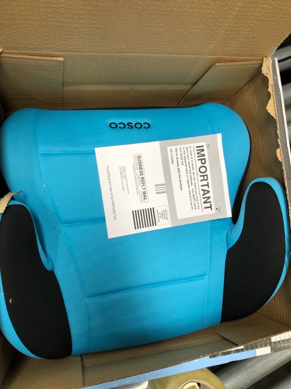 Photo 2 of Cosco Topside Backless Booster Car Seat, Turquoise