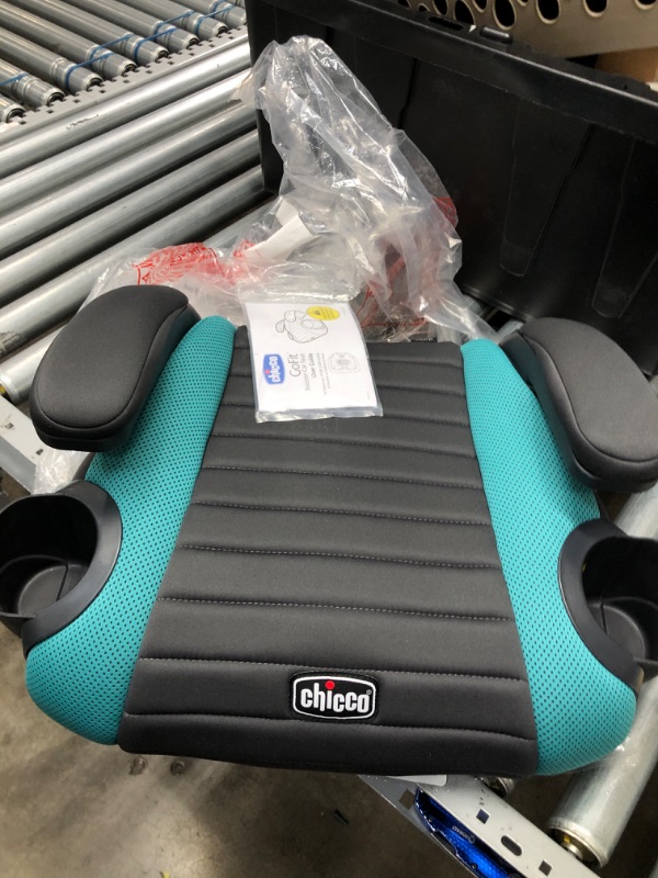 Photo 2 of Chicco GoFit Backless Booster Car Seat - Raindrop