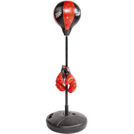 Photo 1 of BalanceFrom Punching Bag with Base for Kids 3-10 Easy to Assemble with Boxing Gloves
