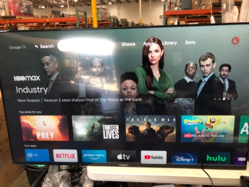 Photo 2 of Sony X85J 65 Inch TV: 4K Ultra HD LED Smart Google TV with Native 120HZ Refresh Rate, Dolby Vision HDR, and Alexa Compatibility KD65X85J- 2021 Model
