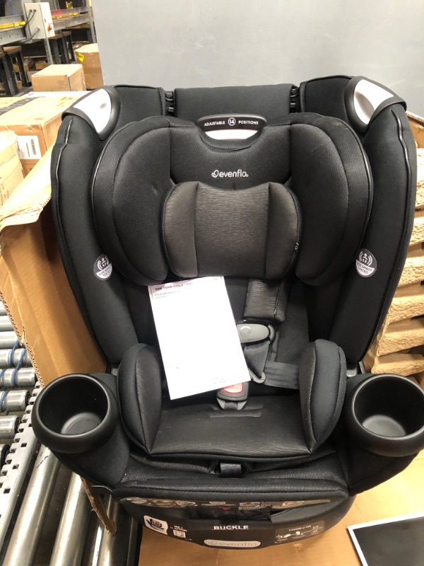 Photo 4 of Evenflo Gold Revolve360 Rotational All-in-1 Convertible Car Seat Swivel Car Seat Rotating Car Seat for All Ages Swivel Baby Car Seat Mode Changing 4120Lb Car Seat and Booster Car Seat, Onyx