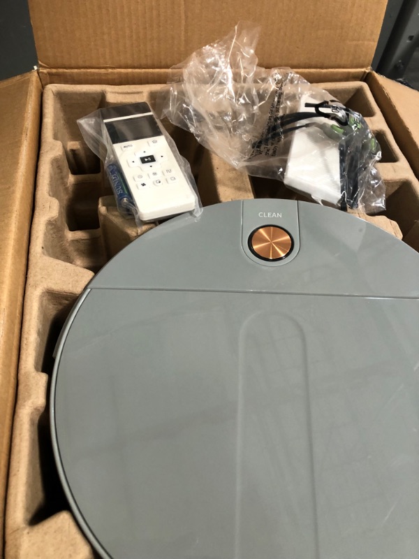 Photo 2 of Light 'N' Easy Robot Vacuum Self Emptying, Ultra-Quiet, Ultra-Thin, Auto-Charging Robotic Vacuum Cleaner, No App, No WiFi, Good for Hard Floor