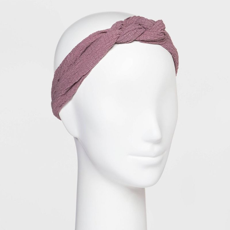 Photo 1 of BUNDLE
Soft Textured Headwrap - a New Day™
universal thread headband. 
CROCHET SQUARE HEADBAND