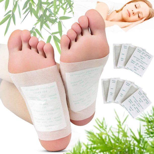 Photo 1 of 100pcs Detox Foot Pad, Natural Cleansing Foot Pads for Foot Care, Anti-Stress Relief, Remove Harmful Body Toxins Sleep Herbal Cleanse (50 pairs)
