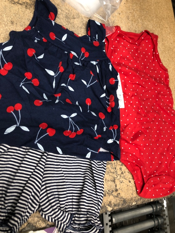 Photo 2 of Baby Girls' Cherry Top & Bottom Set - Just One You® Made by Carter's Navy
12 months