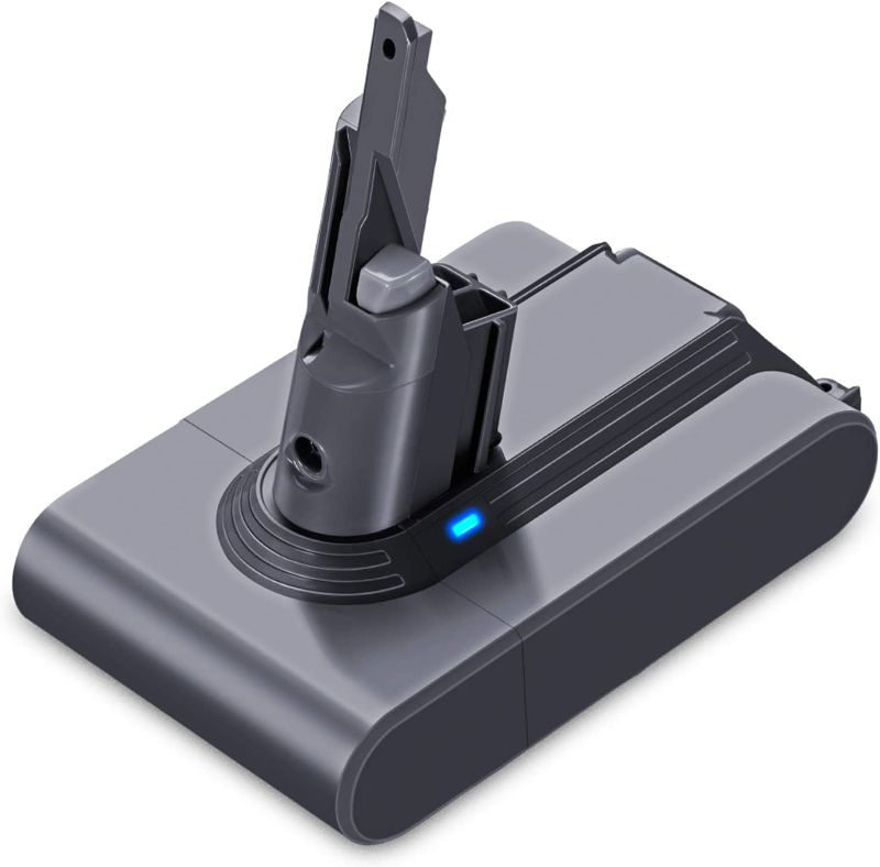 Photo 1 of KUNLUN 21.6V 4.0Ah Replacement Battery for Dyson V7 Compatible for V7 Battery V7 Animal V7 Absolute V7 Motorhead Pro V7 Trigger V7 Fluffy V7 HEPA Li-ion SV11 Battery [ONLY Fit for V7 Series]
