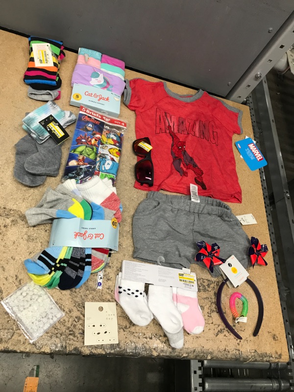 Photo 1 of 13 Items Kids Clothing/Accessories Bundle- Various Sizes 