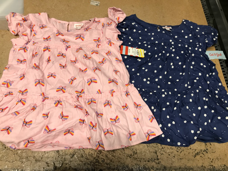 Photo 1 of 2 Shirts Bundle Cat And Jack Girls Shirts Sizes Large 10/12
