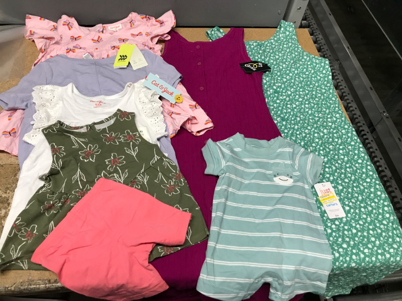 Photo 1 of 8 Items Children's Clothing Bundle - Sizes Vary 