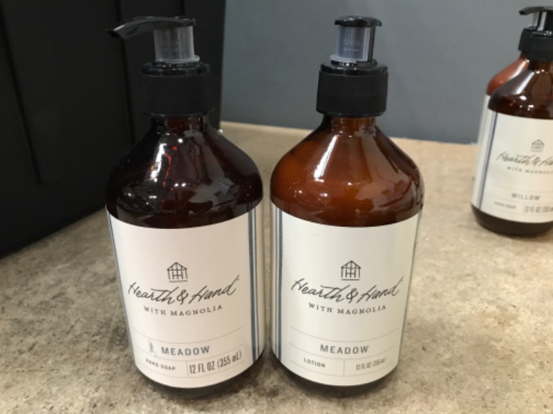 Photo 2 of 12 fl oz Meadow Hand Wash - Hearth  Hand with Magnolia
12 Fl Oz Meadow Hand Lotion - Hearth & Hand™ with Magnolia
