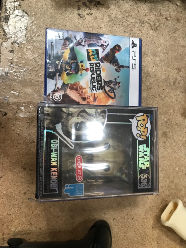 Photo 3 of 2 item bundle
Riders Republic - PlayStation 5
Funko POP! Artist Series: Star Wars - Obi-Wan Kenobi (Target Exclusive)