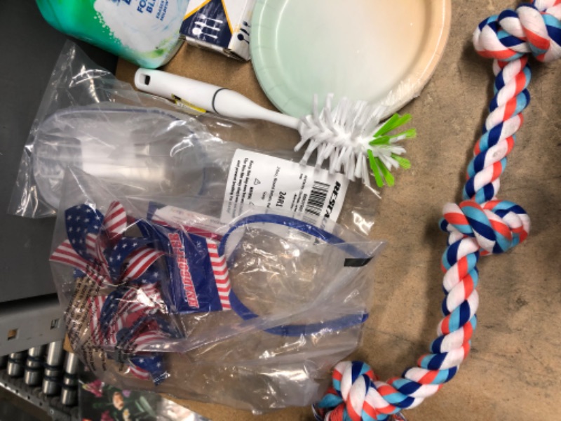 Photo 1 of ASSORTED BAG OF HOME GOODS 