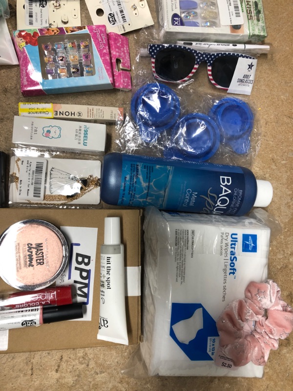 Photo 2 of ASSORTED BAG OF COSMETIC GOODS